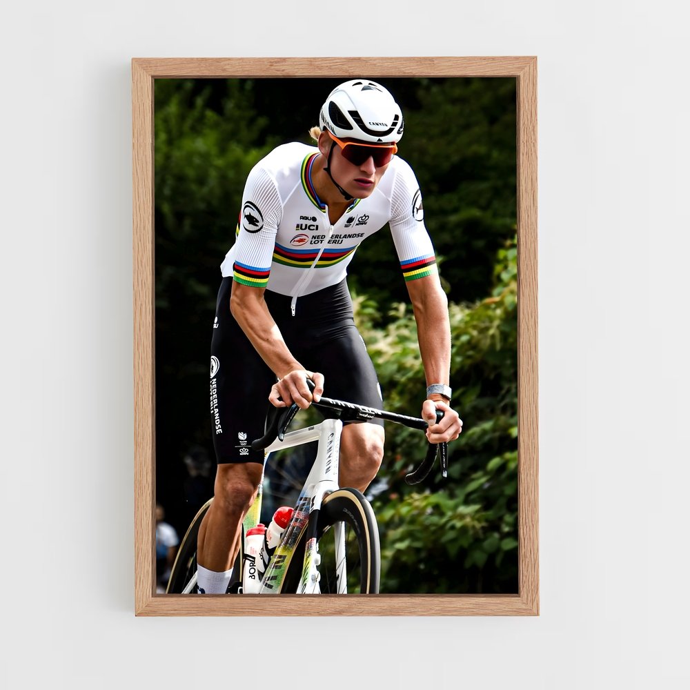Poster L'Ascension de Mathieu – affiche Cyclisme (vue 4)